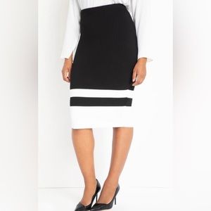 Eloquii Colorblock Column Skirt- never worn!